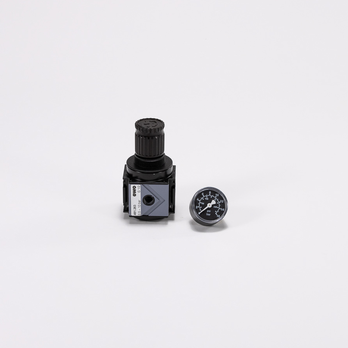Druckregelventil G 1/2 mit Manometer