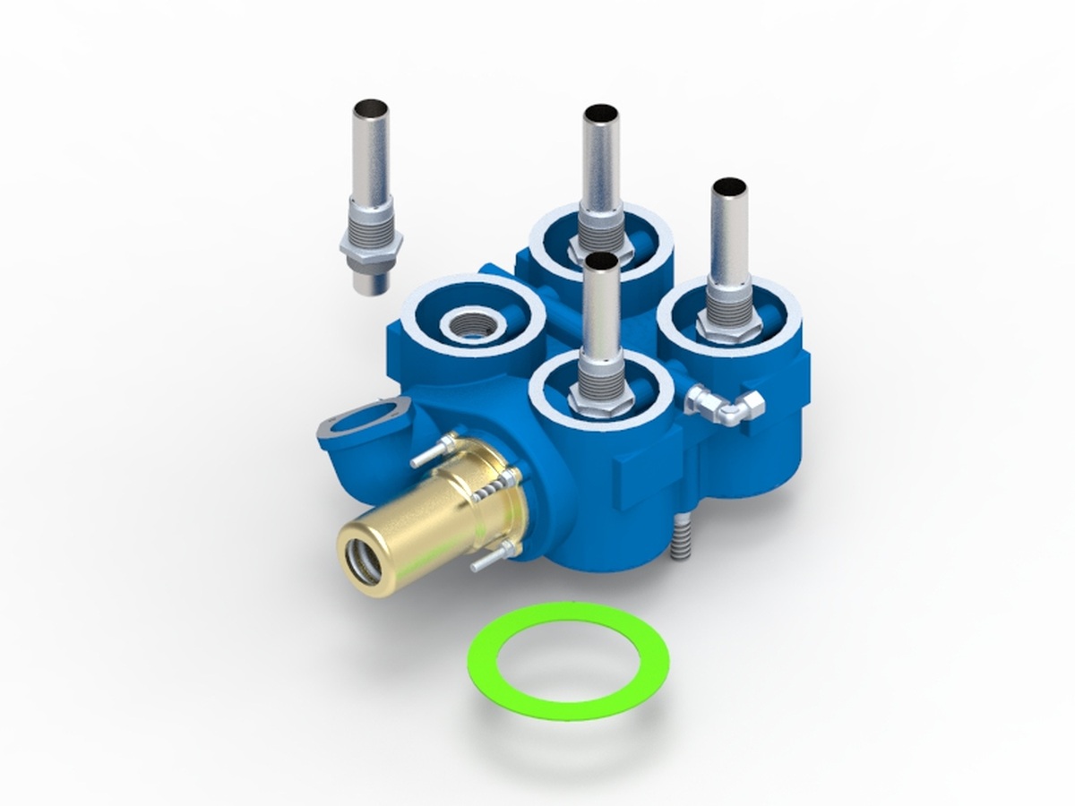 Minimum pressure valve cpl. replacement